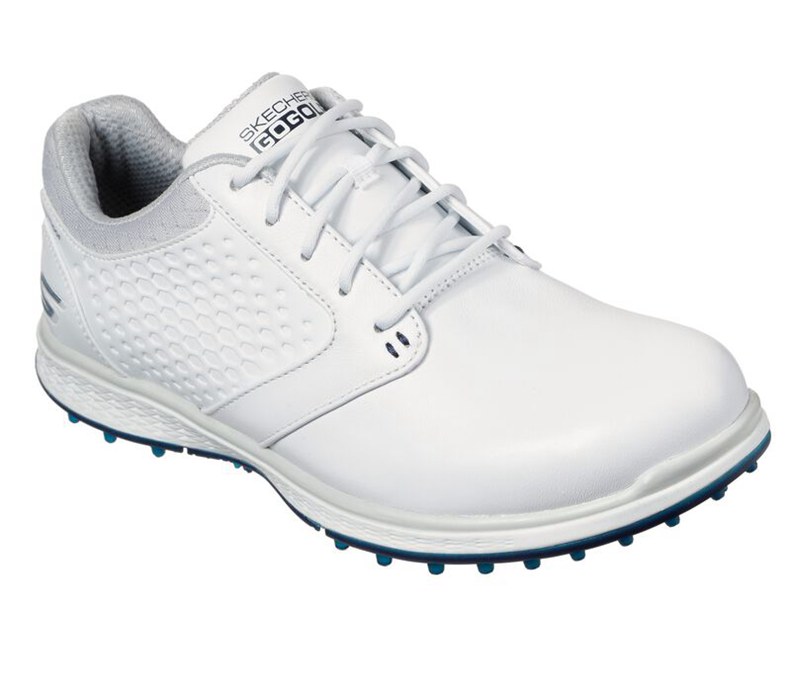 Skechers Go Elite V.3 - Deluxe - Womens Golf Shoes White/Navy [AU-FI4284]